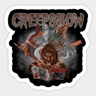 CREEPSHOW OVER SKY Sticker